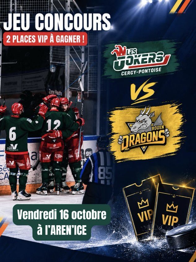 Instagram : jeu concours places VIP Jokers Instagram : jeu concours places VIP Jokers